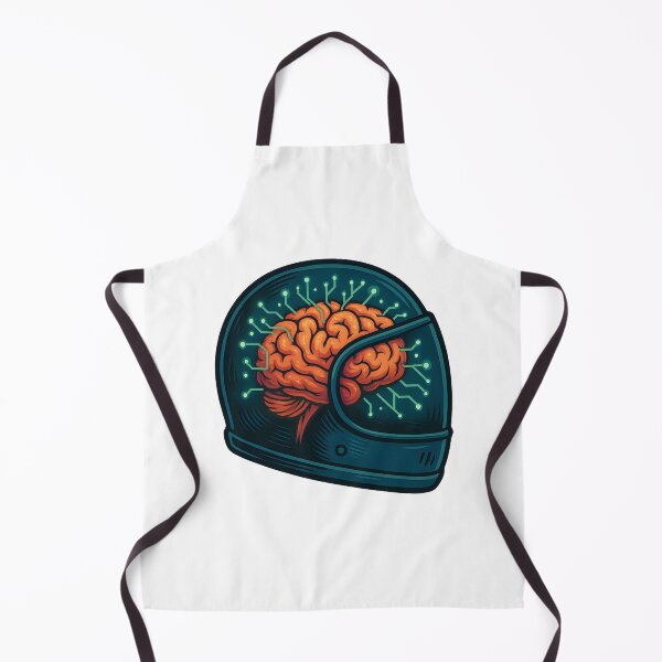 Item preview, Brain Tech Fusion: Futuristic Helmet designed and sold by Papurica.