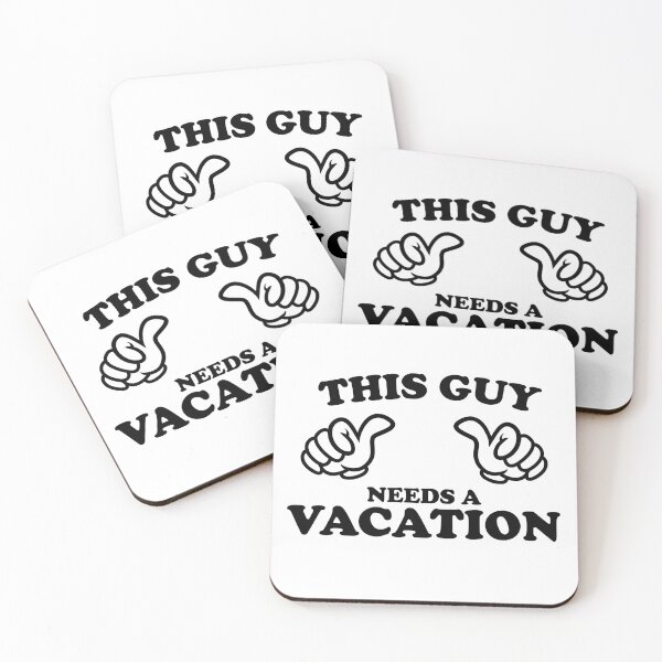 Item preview, THIS GUY NEEDS A VACATION designed and sold by shitpostee.