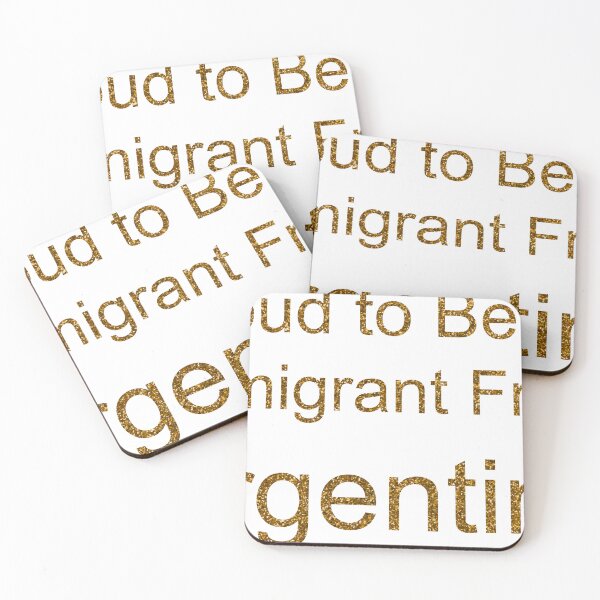 Item preview, PROUD TO BE AN IMMIGRANT FROM ARGENTINA SEQUIN designed and sold by TheIconSmith.