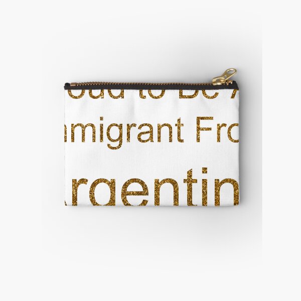 Item preview, PROUD TO BE AN IMMIGRANT FROM ARGENTINA SEQUIN designed and sold by TheIconSmith.