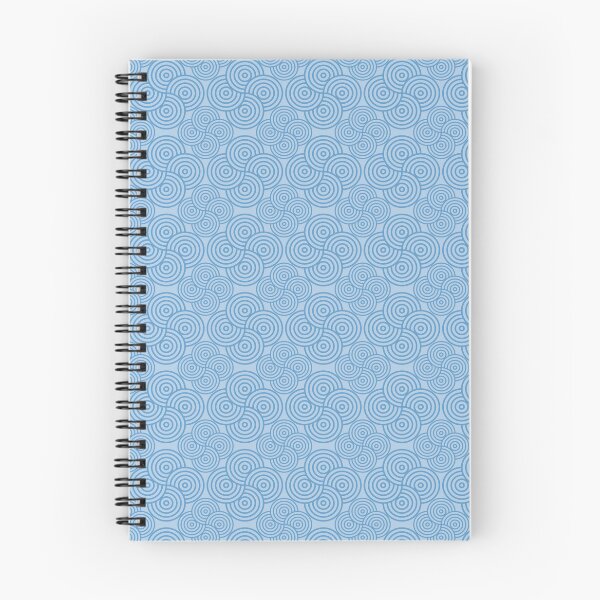 Item preview, Concentric Blues  Geometric Surface Pattern for Fashion & Home designed and sold by Almanzart.