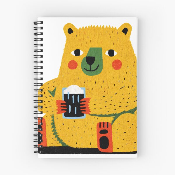 Item preview, Happy Hour Bear With a Frothy Brew designed and sold by ForeverPrintsOK.