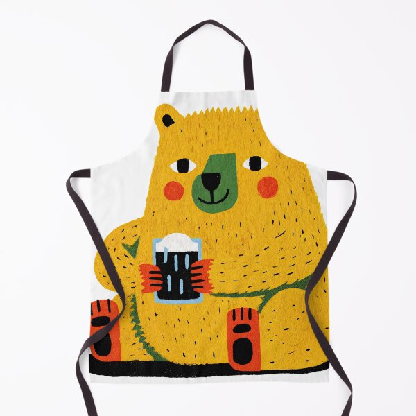 Item preview, Happy Hour Bear With a Frothy Brew designed and sold by ForeverPrintsOK.