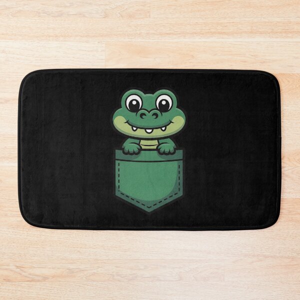 Item preview, Crocodile In Pocket Cute Alligator Shirt Pocket designed and sold by PietrzakDesign.