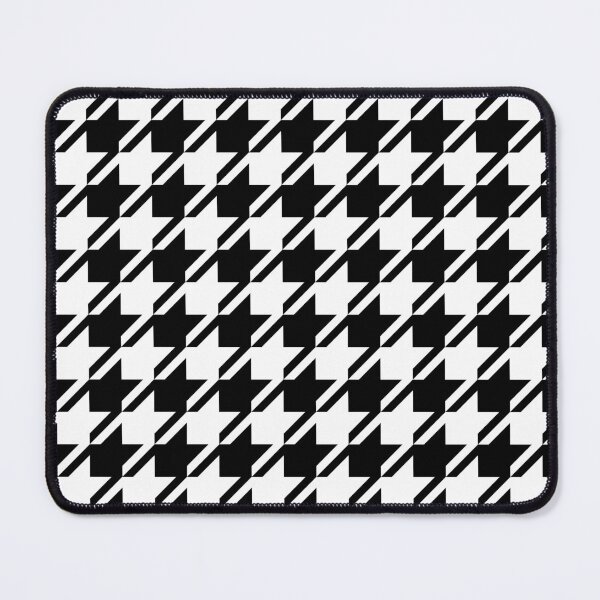 Item preview, Classic Black and White Houndstooth Pattern – Timeless Textile Design designed and sold by EmeraldeaArt.