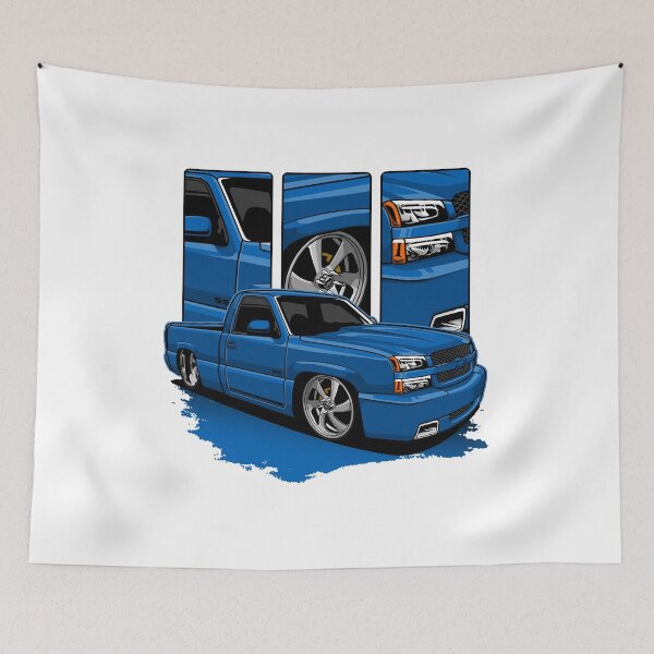 Item preview, Silverado SS Blue designed and sold by vektoranda.