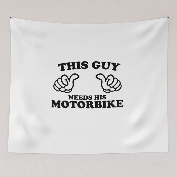 Item preview, THIS GUY NEEDS HIS MOTORBIKE designed and sold by shitpostee.