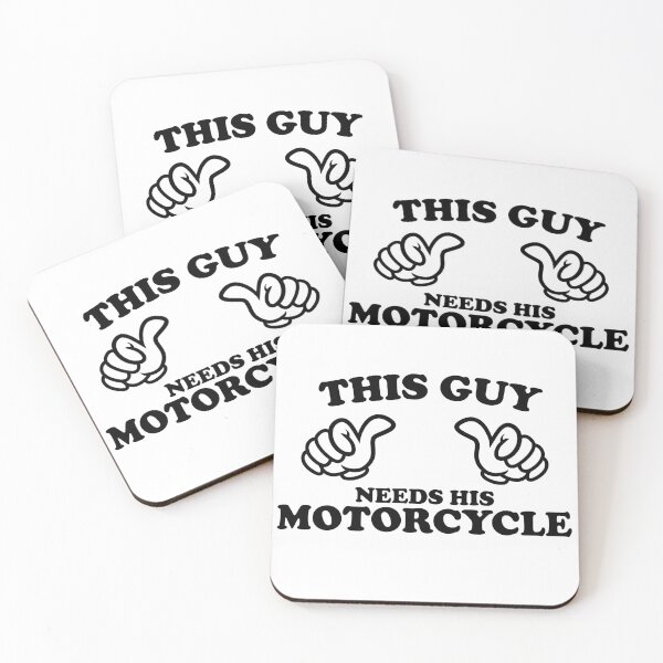 Item preview, THIS GUY NEEDS HIS MOTORCYCLE designed and sold by shitpostee.