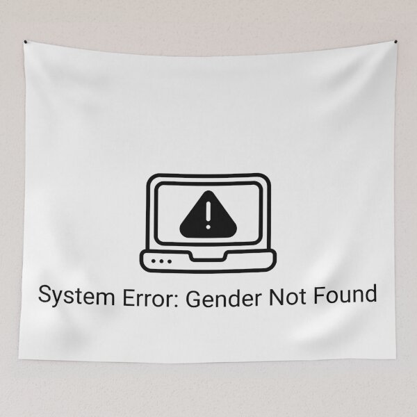 Item preview, they/them non-binary genderfck designed and sold by byemihai.