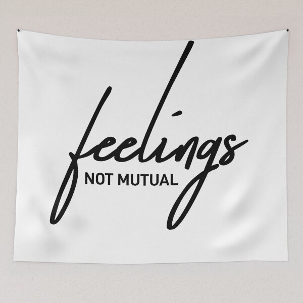Item preview, Feelings Not Mutual Sarcastic Quote Design designed and sold by ReggieDior.