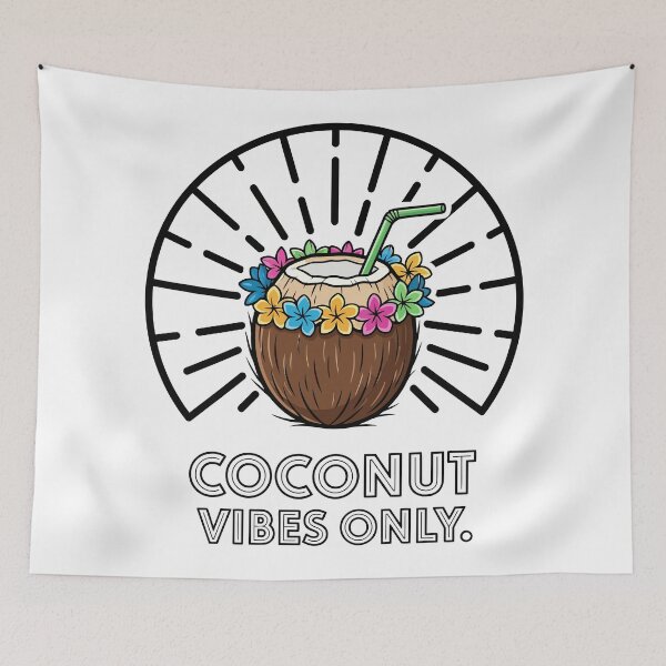 Item preview, Coconut Vibes Only designed and sold by Amir Faysal.