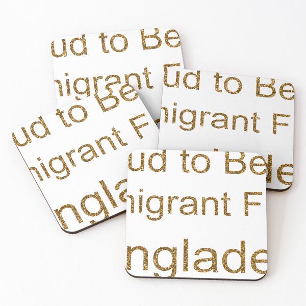 Item preview, PROUD TO BE AN IMMIGRANT FROM BANGLADESH SEQUIN designed and sold by TheIconSmith.