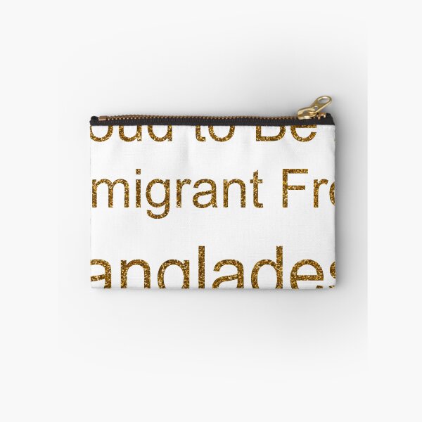 Item preview, PROUD TO BE AN IMMIGRANT FROM BANGLADESH SEQUIN designed and sold by TheIconSmith.