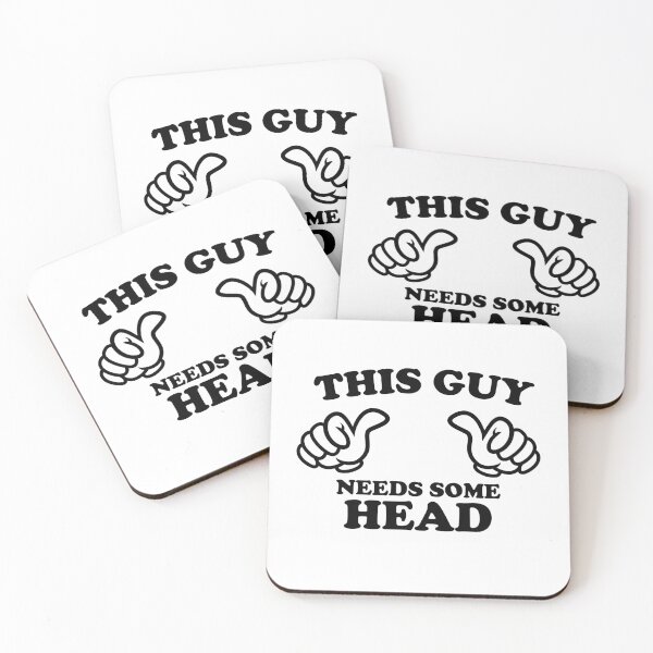 Item preview, THIS GUY NEEDS SOME HEAD designed and sold by shitpostee.