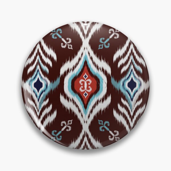 Item preview, Traditional Abstract geometric Ikat pattern seamless designed and sold by NarongStocker37.