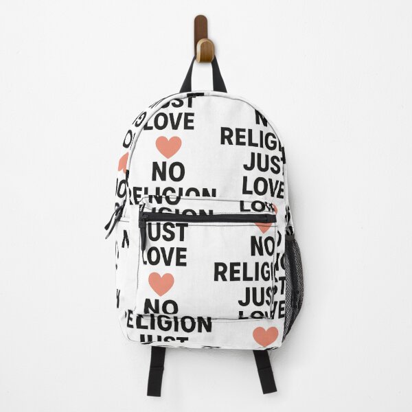 Item preview, No Religion Just Love – Minimalist Spiritual T-Shirt designed and sold by TeeTimeTreasure.