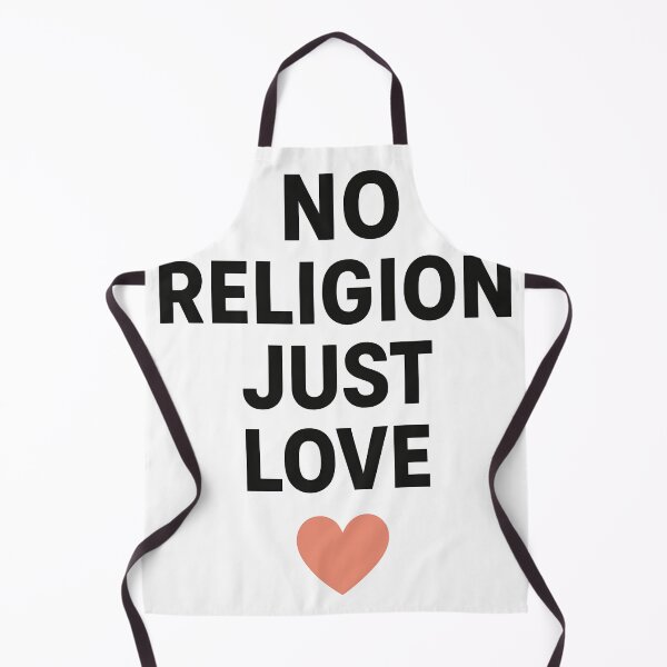 Item preview, No Religion Just Love – Minimalist Spiritual T-Shirt designed and sold by TeeTimeTreasure.