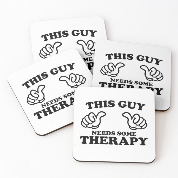 Item preview, THIS GUY NEEDS SOME THERAPY designed and sold by shitpostee.