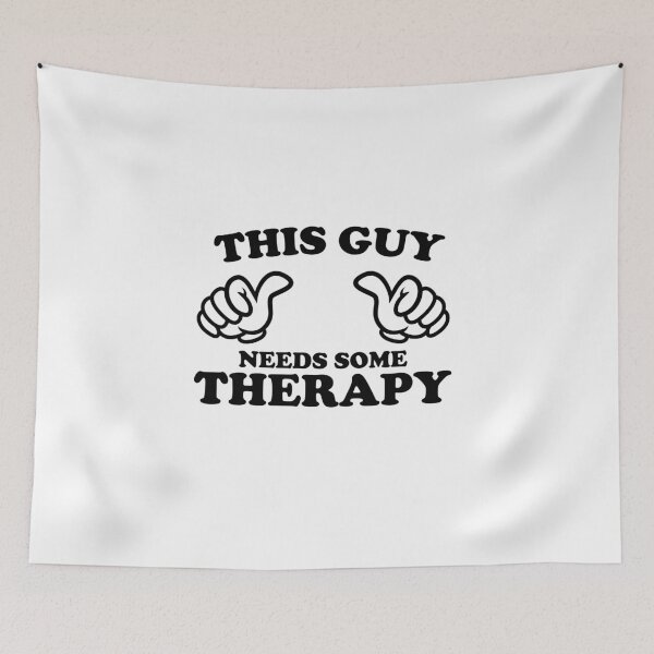 Item preview, THIS GUY NEEDS SOME THERAPY designed and sold by shitpostee.