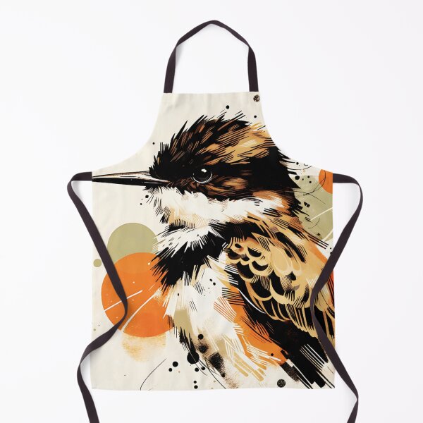 Item preview, Abstract Eastern Phoebe Bird Portrait designed and sold by TheAnimalZ00.