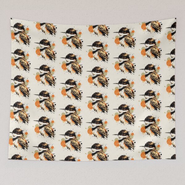 Item preview, Abstract Eastern Phoebe Bird Portrait designed and sold by TheAnimalZ00.