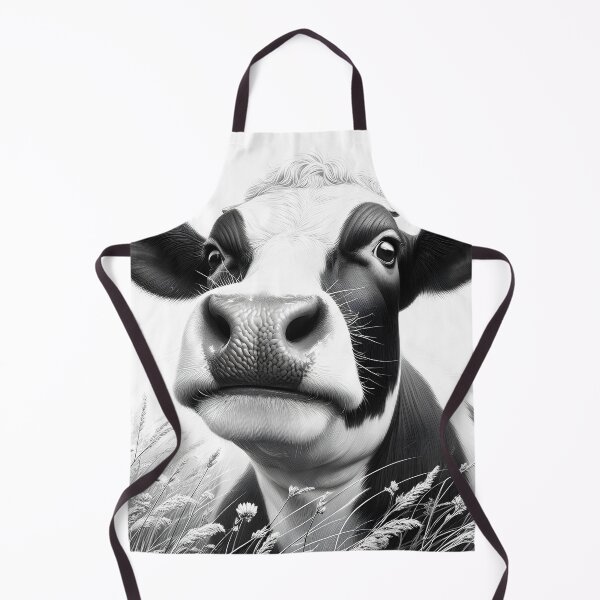 Item preview, Portrait of a cow in the countryside designed and sold by Artillenium.