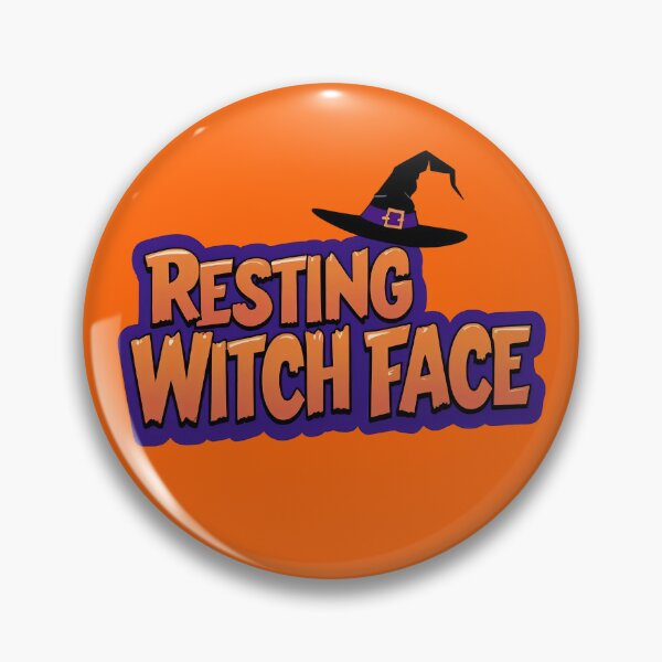 Item preview, Resting Witch Face Halloween designed and sold by MoonMonkeyNbear.