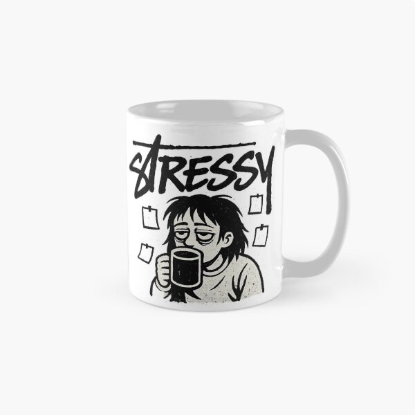 Item preview, Stressy Streetwear: Relatable Burnout & Coffee Vibes designed and sold by vanko-vnc.