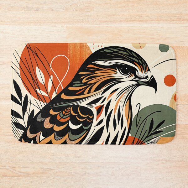 Item preview, Abstract Merlin Bird Portrait designed and sold by TheAnimalZ00.