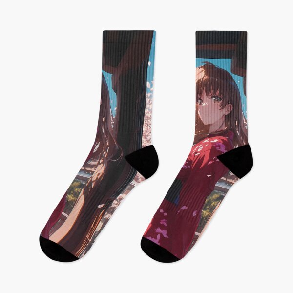 Item preview, Shiho Nishizumi Kay Girls und Panzer Anime Sakura Red Umbrella Beauty designed and sold by Williamhallano.