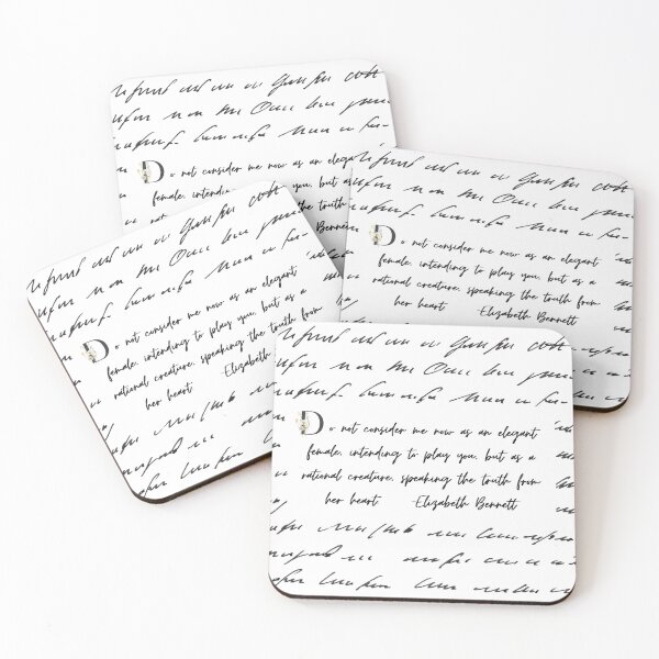Item preview, Jane Austen Quote on Script  designed and sold by Awe-And-Charm.