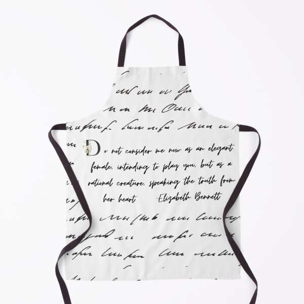 Item preview, Jane Austen Quote on Script designed and sold by Awe-And-Charm.