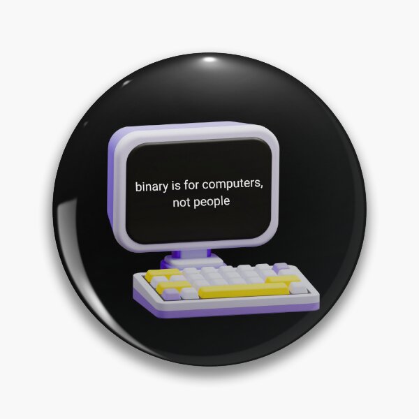Item preview, Copy of they/them non-binary genderfck computers designed and sold by byemihai.