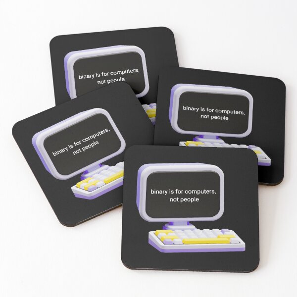 Item preview, Copy of they/them non-binary genderfck computers designed and sold by byemihai.