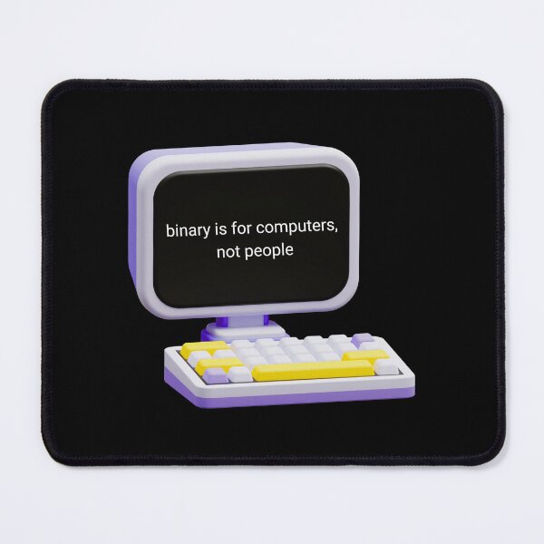 Item preview, Copy of they/them non-binary genderfck computers designed and sold by byemihai.