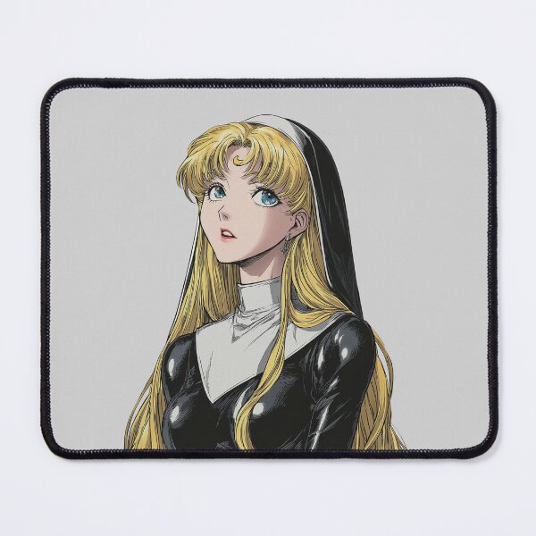 Item preview, Contemplative Gaze – Sailor Moon in Nun Attire designed and sold by pastel.moonwave.
