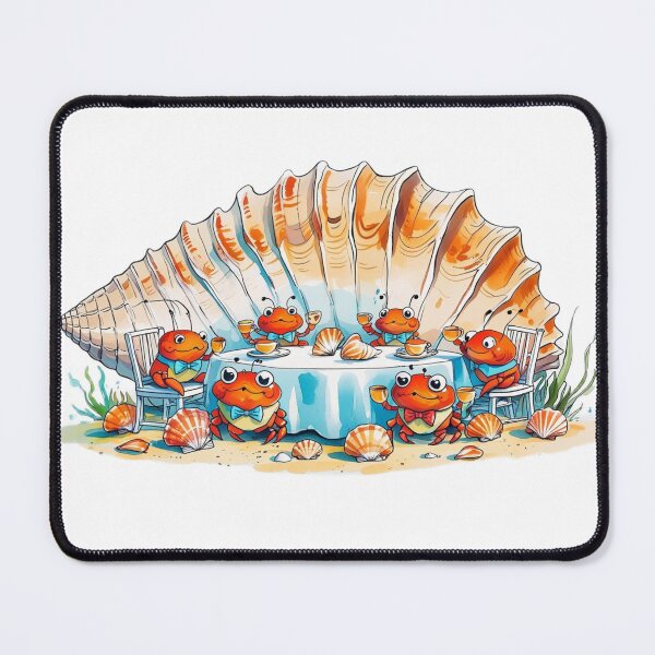 Item preview, Cute Crab Tea Party Feast designed and sold by FishFriends.
