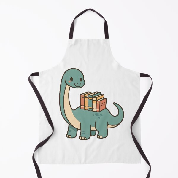 Item preview, dinosaur with Book Brontosaurus Bookshelf designed and sold by Uglyandcute.