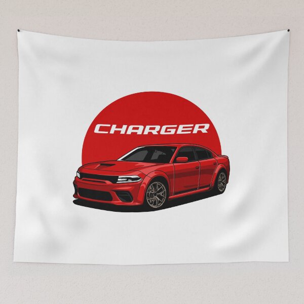 Item preview, Charger Red designed and sold by vektoranda.