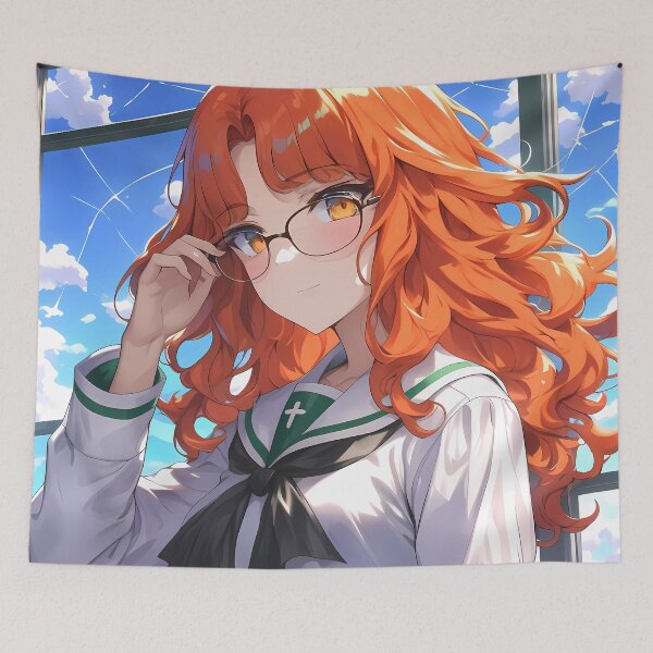 Item preview, Saori Takebe Girls und Panzer Anime Playful Beach Beauty designed and sold by Williamhallano.