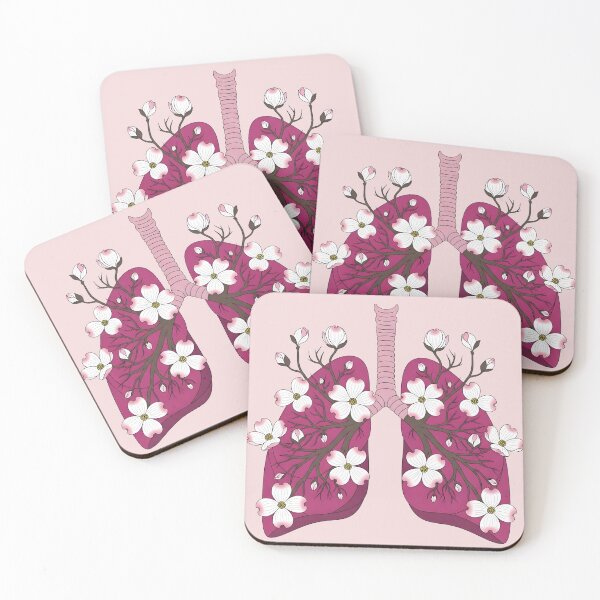 Item preview, Floral lungs sakura flowers designed and sold by rafalZielinski.