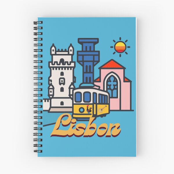 Item preview, Lisbon Vibes – Colorful Portugal Travel Art with Tram and Landmarks designed and sold by Linda Roisum.