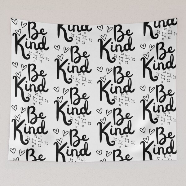Item preview, Be Kind with Hearts and Stars - Inspirational Message designed and sold by adlkh.