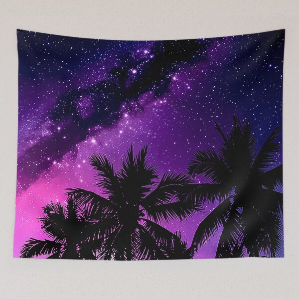 Item preview, Neon Tropics Under the Stars designed and sold by Exodoi.