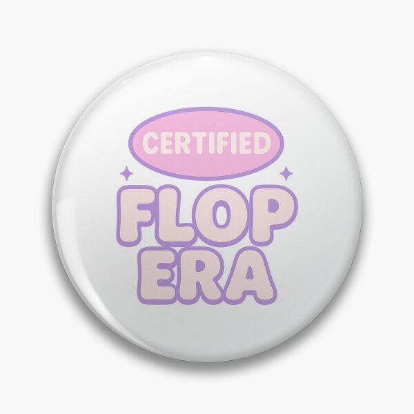 Item preview, Certified Flop Era | Pastel Aesthetic Meme Design designed and sold by PulseGraph.