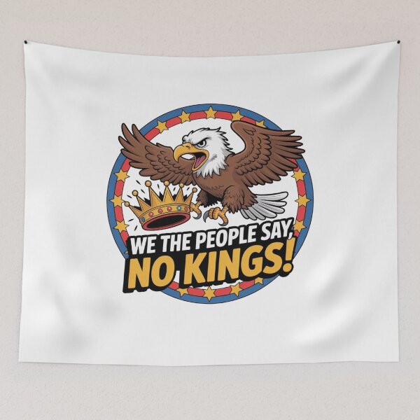 Item preview, We the People Say, NO KINGS! designed and sold by Mateusz Majcherek.