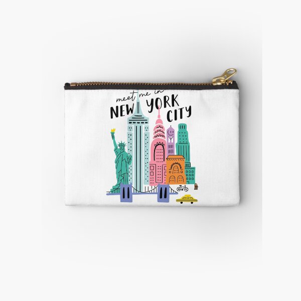 Item preview, Meet Me In New York City with Icons designed and sold by Pink Pineapple Works.