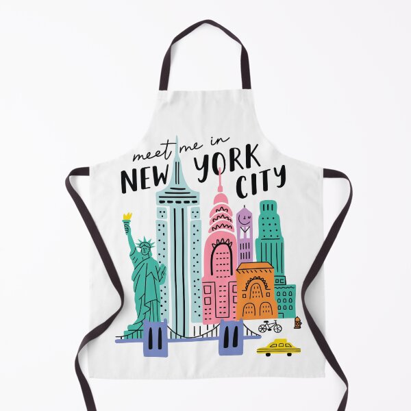 Item preview, Meet Me In New York City with Icons designed and sold by Pink Pineapple Works.