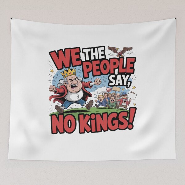Item preview, We the People Say, NO KINGS! designed and sold by Mateusz Majcherek.