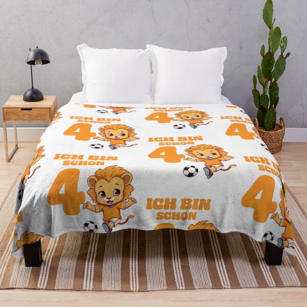 Item preview, Football Birthday Leo Zodiac Sign 4 Years Boy designed and sold by FoxyS.